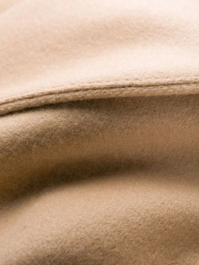 Shop Calvin Klein Wickelmantel Mit Gürtel - Nude In Neutrals