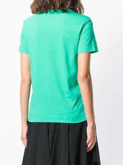 Shop Emilio Pucci Logo Print T-shirt - Green