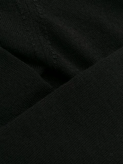 Shop N°21 Crystal-embellished One-shoulder Jumper In Black