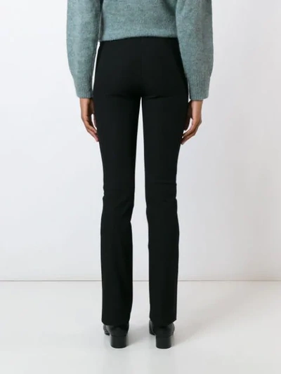 Shop Joseph Bootcut Trousers In Black