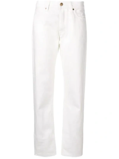 Shop M.i.h. Jeans Straight In White