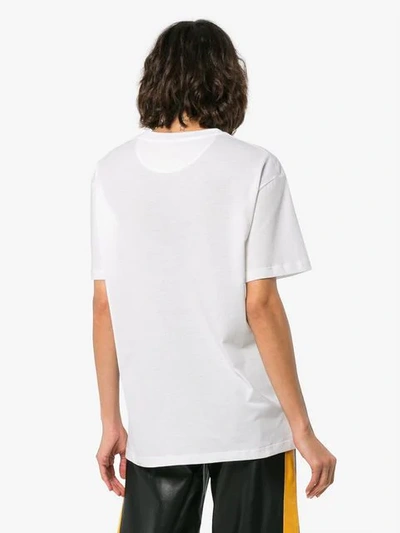 Shop Valentino Vltn Logo T-shirt In White