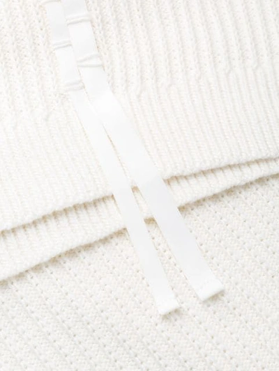 Shop 3.1 Phillip Lim Cropped Knitted Jumper - Neutrals