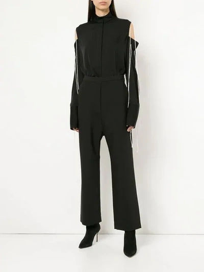 Shop Ellery Classic High-waisted Trousers In Black