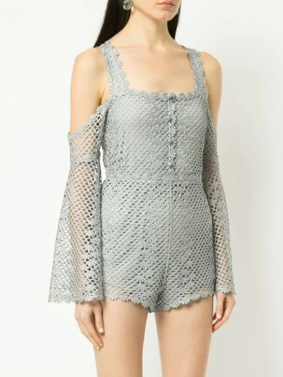 Shop Alice Mccall Follow Me Playsuit In Grey