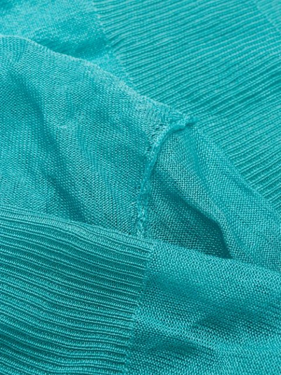 Shop Aalto Pullover Mit Knittereffekt - Blau In Blue