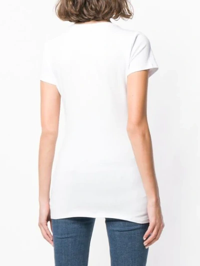 Shop Liu •jo Liu Jo Printed T-shirt - White