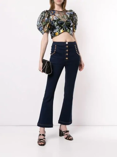 Shop Alice Mccall Some Kind Of Beautiful Crop Top In Black