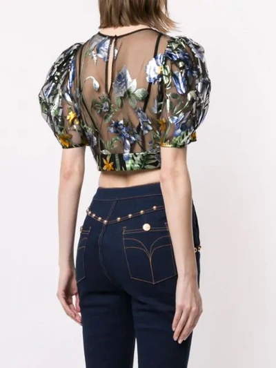 ALICE MCCALL SOME KIND OF BEAUTIFUL CROP TOP - 黑色