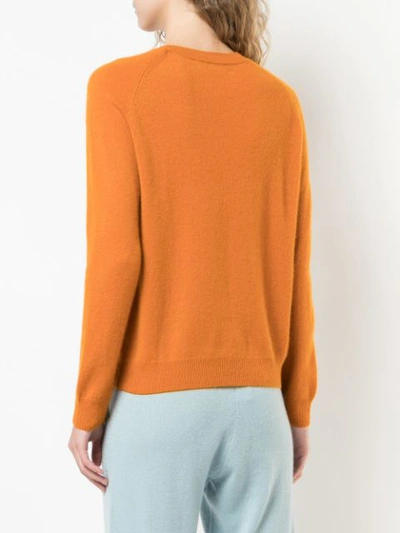 Shop Alexandra Golovanoff Milanet Jumper In Orange