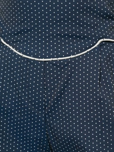 Shop Rosie Assoulin High-waisted Trousers - Blue