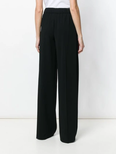 Shop Dsquared2 Wide Leg Trousers In Black