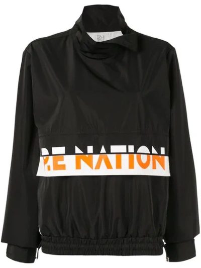 Shop P.e Nation Chariot Jacket In Black
