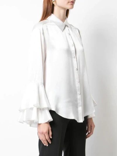 Shop Cinq À Sept Solid Kirby Top In White
