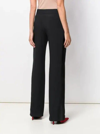 Shop N°21 Nº21 Tailored Straight-leg Trousers - Black