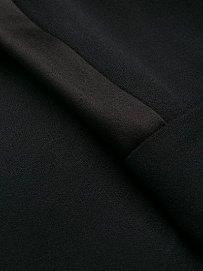 Nº21 修身直筒长裤 - 黑色