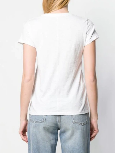 Shop Rag & Bone State Of Mind T-shirt In White