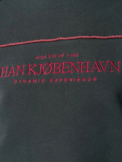 Shop Han Kjobenhavn Logo Sweatshirt In Black
