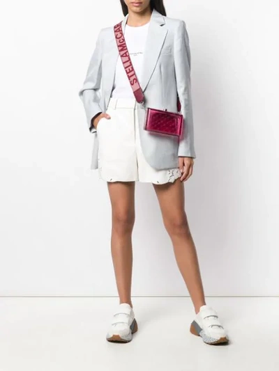 Shop Stella Mccartney Broderie Anglaise Trim Shorts In White