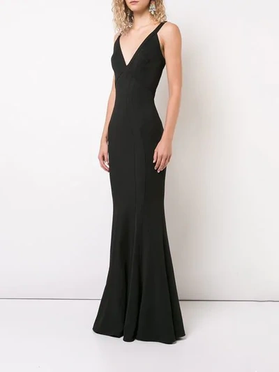 Shop Zac Zac Posen Gemma Gown In Black