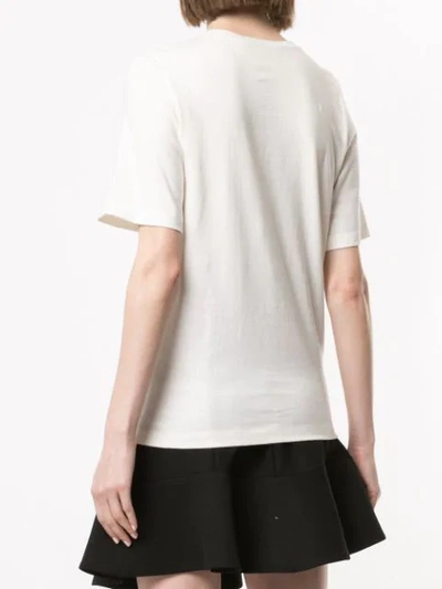 Shop Manish Arora Besticktes T-shirt - Weiss In White