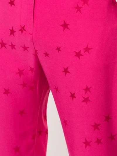 Shop Equipment Star Print Trousers In Pink