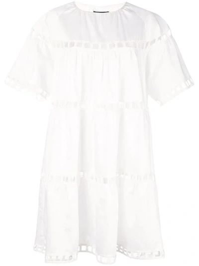 Shop Cynthia Rowley Postcard Eyelet Dress In White