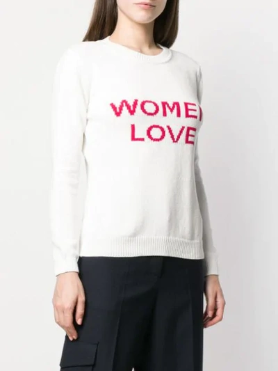 Shop Peuterey Women Love Jumper In White