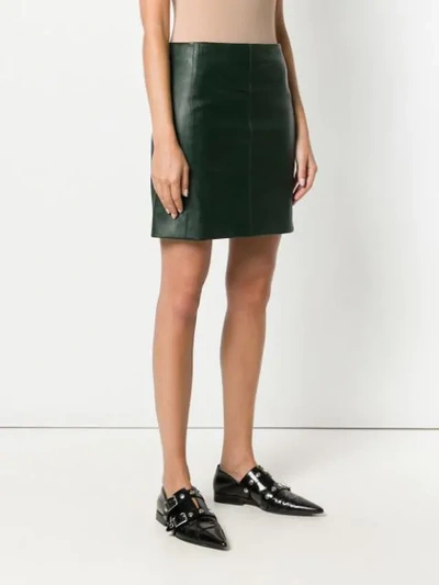 Shop Joseph A-line Mini Skirt - Green