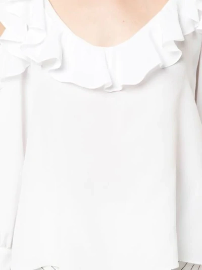 Shop Stella Mccartney Marley Blouse In White