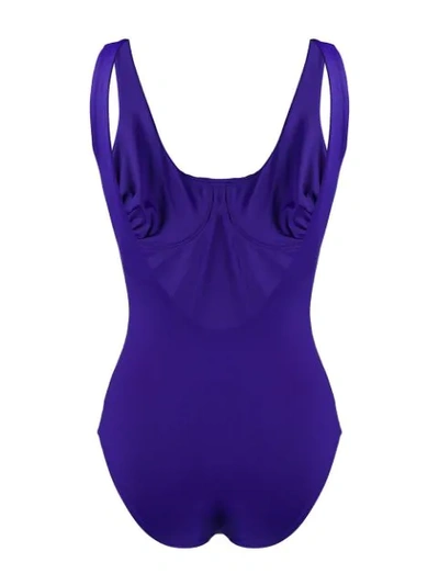 Shop Gentry Portofino One Piece Swimsuit In Blue