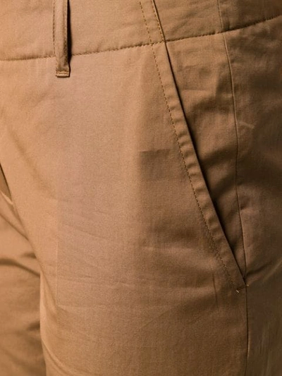 ASPESI 九分直筒裤 - 棕色