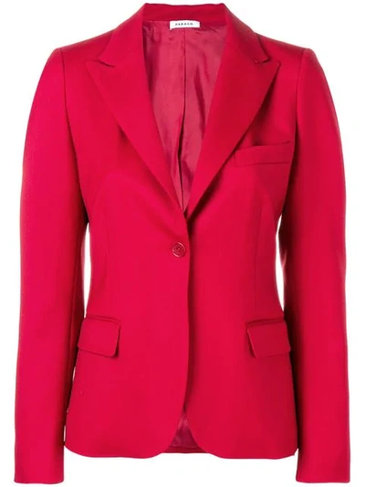 Shop P.a.r.o.s.h Liliud Jacket In Red
