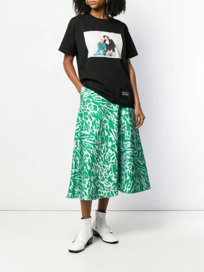 Marc Jacobs X Juergen Teller Black Cotton T-shirt In Black