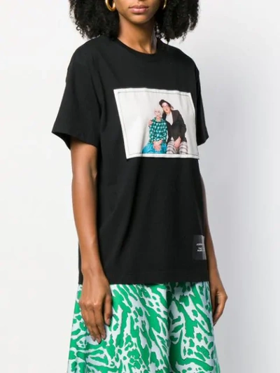 Marc Jacobs X Juergen Teller Black Cotton T-shirt In Black