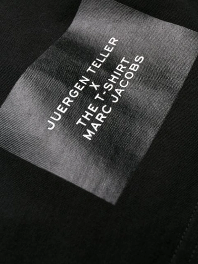 Marc Jacobs X Juergen Teller Black Cotton T-shirt In Black