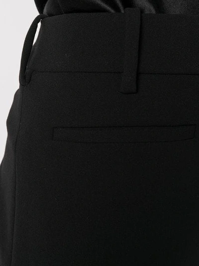 Shop Tom Ford Flared Suit Trousers In Black
