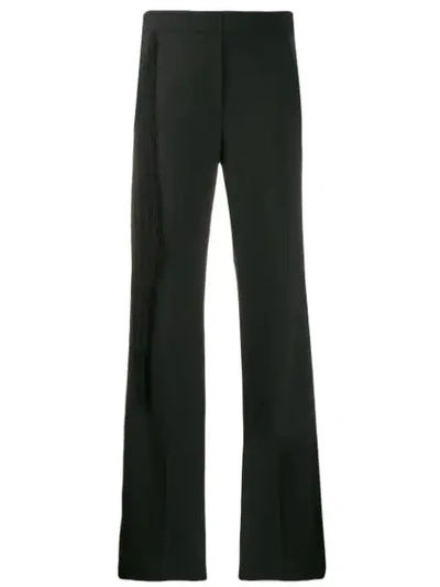 NEIL BARRETT HIGH-WAISTED TAILORED TROUSERS - 黑色