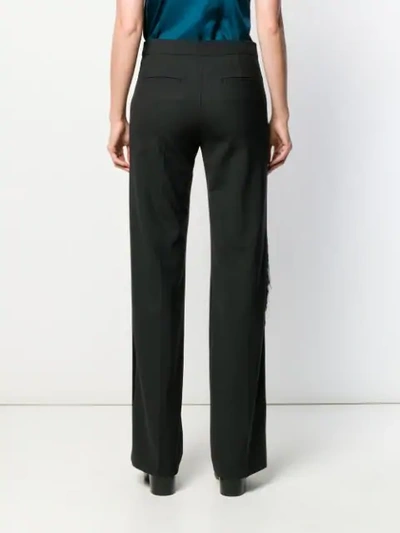Shop Neil Barrett High-waisted Tailored Trousers In Black