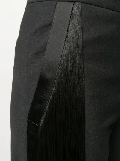 Shop Neil Barrett High-waisted Tailored Trousers In Black