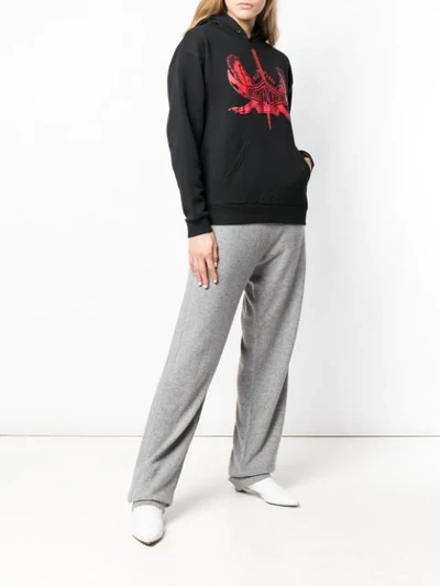 Givenchy Black Cotton Sweatshirt In Black