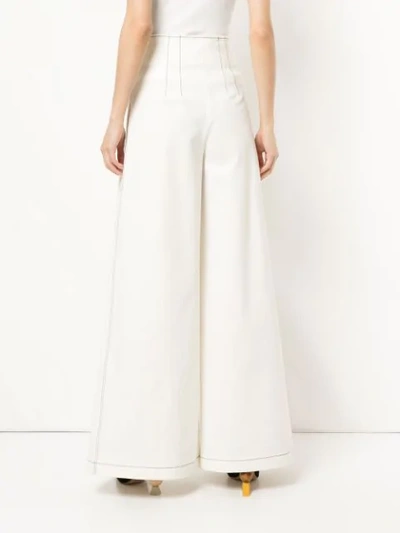 Shop Rejina Pyo Allie Trousers In White