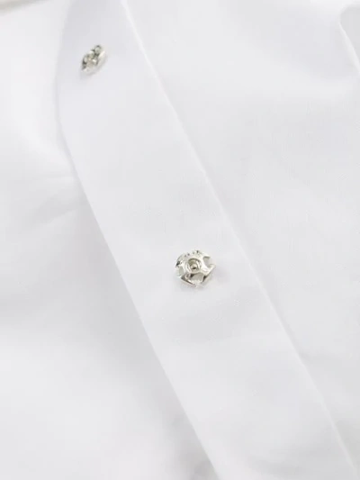 Shop Jourden Bow Tie Shirt . In White