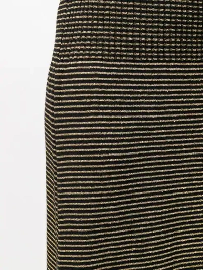Pre-owned Saint Laurent '1970s Maxi Skirt In Black