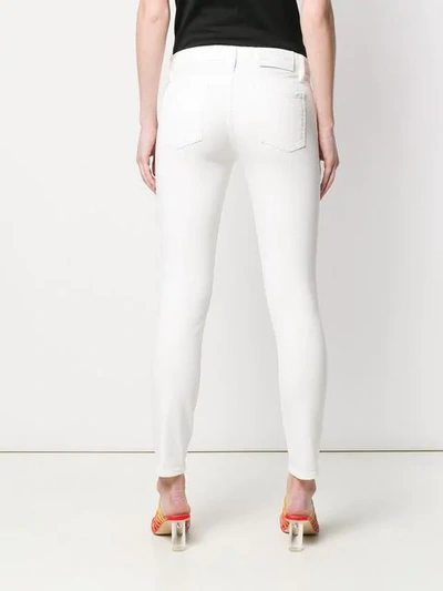 Shop Iro Low Rise Skinny Jeans In White