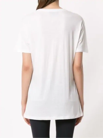 Shop Andrea Bogosian Printed T-shirt - White