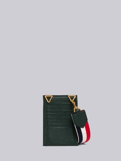 Shop Thom Browne Mail Envelope Phone Holder In Green