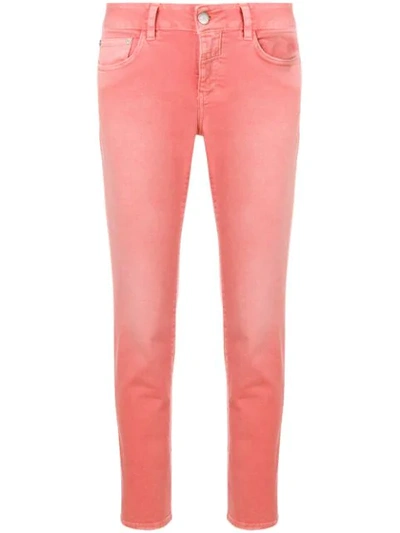 Shop Closed Classic Skinny Jeans In Pink
