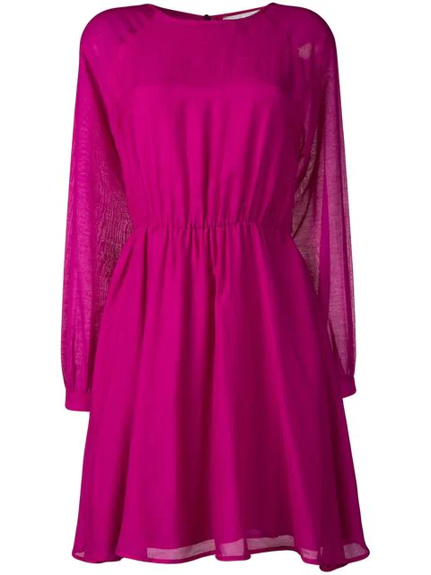 fuschia pink shift dress