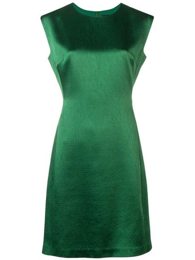 Shop Theory Fitted Midi Dress In Verde